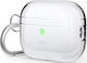Elago Clear Hang Case Калъф с кука в Прозрачен цвят за Apple AirPods Pro