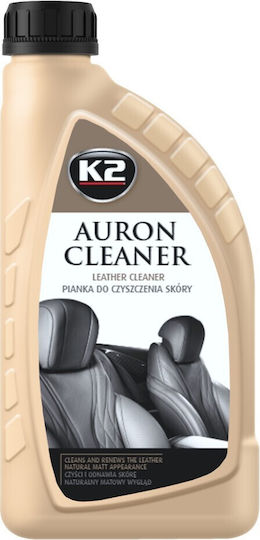 K2 Auron Cleaner Liquid Cleaning for Leather Car Parts 1lt