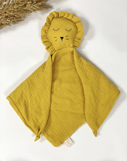 Taf Toys Πανάκι Μωρού Πανάκι Παρηγοριάς Lion Κίτρινο
