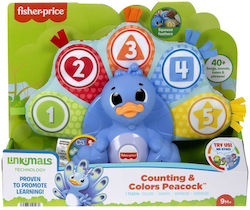 Fisher Price Animal Παγώνι with Sounds for 9++ Months
