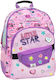 Must Team Energy Waist Bag Little Star Schulranzen Rucksack Grundschule Rosa mit Flaschenhalter 25Liter