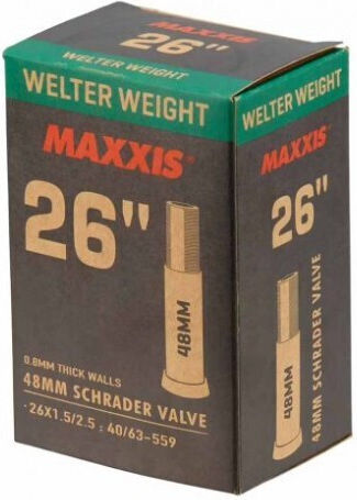 Maxxis 09-00044 Вътрешна гума за велосипед x 1.50" / 2.50" A/V 48mm - x 1,50" / 2,50" A/V 48мм