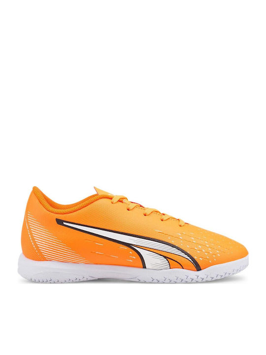 Kids Soccer Cleats Shoes Ultra Play with Turf Orange
