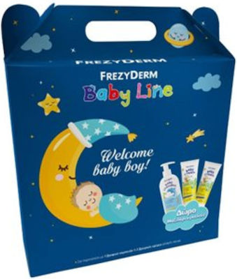 Frezyderm Welcome Baby Boy Baby Shampoo 300ml & Baby Cream 2x175ml & Δώρο Μαξιλάρι Αγκαλιάς 4τμχ