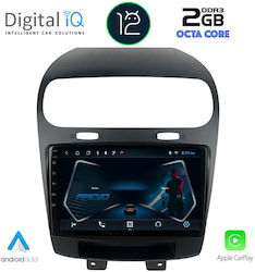 Digital IQ Car-Audiosystem für Fiat Freemont 2008+ (Bluetooth/USB/AUX/WiFi/GPS/Apple-Carplay) mit Touchscreen 9"