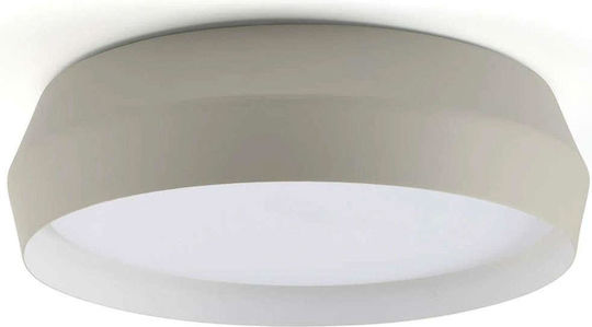 Faro Barcelona Shoku Deckenleuchte 35cm Gray mit Integrierter LED