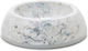 Savic Delice Marble Пластмаса Купа Храна & Вода за Куче & Котка с Основа 1.2lt 18см в Сив Цвят