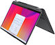 Lenovo IdeaPad Flex 5 14ALC7 14" IPS Ecran Tactil (Ryzen 5-5500U/8GB/256GB SSD/W11 Acasă) Gri Cloud (Tastatură GR)