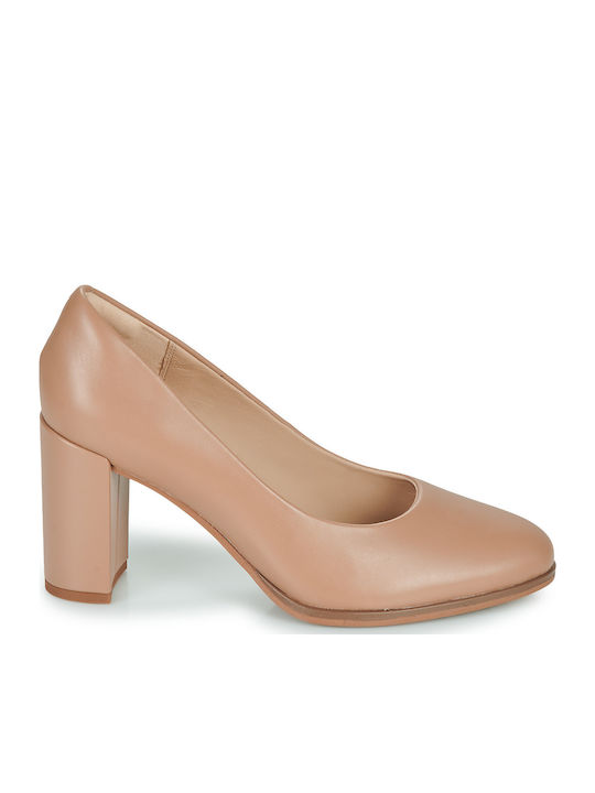 Clarks Freva85 Court Γόβες Μπεζ