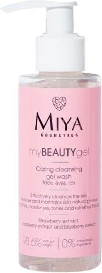 Miya Cosmetics MyBEAUTYgel Demachiant Facial Pentru Controlul Sebumului Și Acțiune Calmanta 140ml