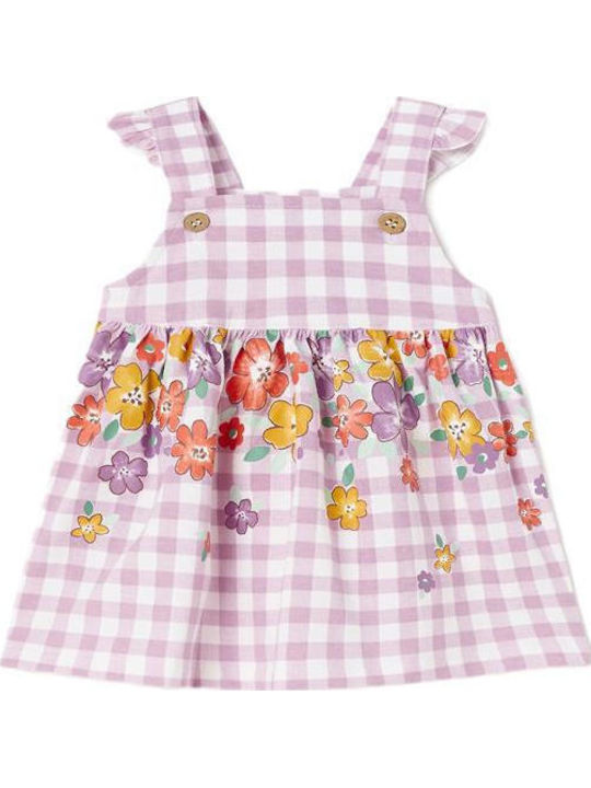 Kinderkleid Ärmellos Geprüft Flieder