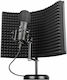 Trust Condensator (diafragmă mare) Microfon USB GXT 259 Rudox Tabletop Vocal 23874