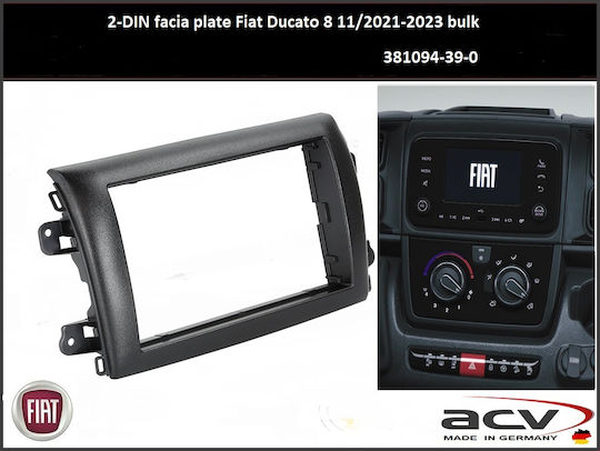 ACV Πρόσοψη 2 Din για Fiat Ducato 8