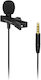 Behringer BC LAV Кондензатор (Малка диафрагма) Микрофон 3.5mm Πέτου, Clip On за Вокали в Черен Цвят