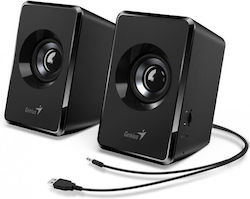 Genius SP-U125 2.0 Computer Speakers with Power 3W Black