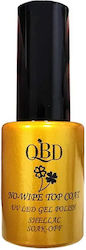 QBD QBD Top Coat Fără Ștergere 12ml QBD QBD Top Coat Fără Ștergere 12ml