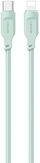 Usams US-SJ566 Regular la Cablu Lightning 20W Verde 1.2m (SJ566USB04)