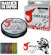 Daiwa J-Braid Χ8 Fischereifaden 300m / 0.16mm / 9kg