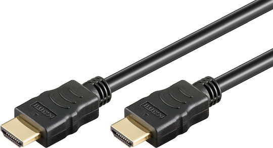 Goobay HDMI 2.0 Cable HDMI male - HDMI male 15m Μαύρο