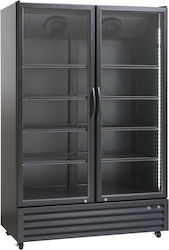 Scancool SD 1326B Premium Ψυγείο Αναψυκτικών 1300lt Διπλό Υ203.5xΠ133xΒ72cm
