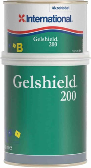 International Gelshield 200 Grund Antiosmoză Pentru Ambarcațiuni 0.75lt Gri