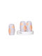 Olala LED Kinder Dekorative Lampe Owl Weiß 6x5x10εκ.