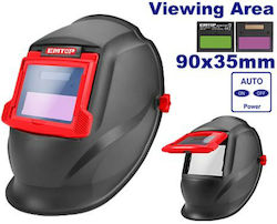 Emtop Welding Helmet Optical Field 90x35mm