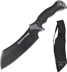 WithArmour Ripper Knife Black with Blade made of Stainless Steel in Sheath