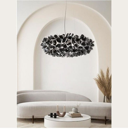 Slamp Clizia 130 Pendant Light Black for 15 Bulbs E27