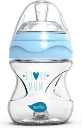Nuvita Glasflasche Gegen Koliken mit Silikonsauger für 0+, 0+ m, Monate Light blue 140ml 1Stück