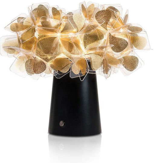 Slamp Clizia Mama Non Mama Dekorative Lampe Blume Gold