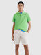 Tommy Hilfiger Ανδρικό T-shirt Κοντομάνικο Polo Πράσινο