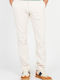 Tommy Hilfiger Ανδρικό Παντελόνι Chino Ελαστικό σε Slim Εφαρμογή Off White
