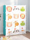 vidaXL Spielzeug Aufbewahrungssystem aus Kunststoff Grün 110x36.5x143.5cm 12Stück