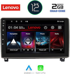 Lenovo Sistem Audio Auto pentru Peugeot 407 Audi A7 2004-2011 (Bluetooth/USB/AUX/WiFi/GPS/Apple-Carplay/Partitură) cu Ecran Tactil 9"