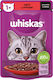 Whiskas 1+ Wet Food for Adult Cats in Pouches with Calf 85gr