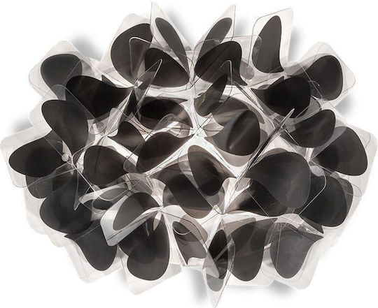 Slamp Clizia Mama Non Mama Leuchte Wand Schwarz 32x28cm