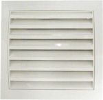 1700087 Rectangle Vent Louver with Sieve 15x20cm