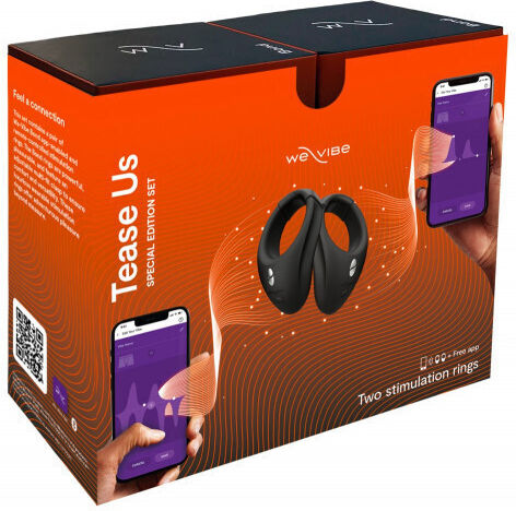 We-Vibe Tease Us Bond & Bond Black 2τμχ
