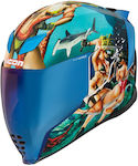 Icon Airflite Pleasuredome 4 Full Face Helmet ECE 22.06