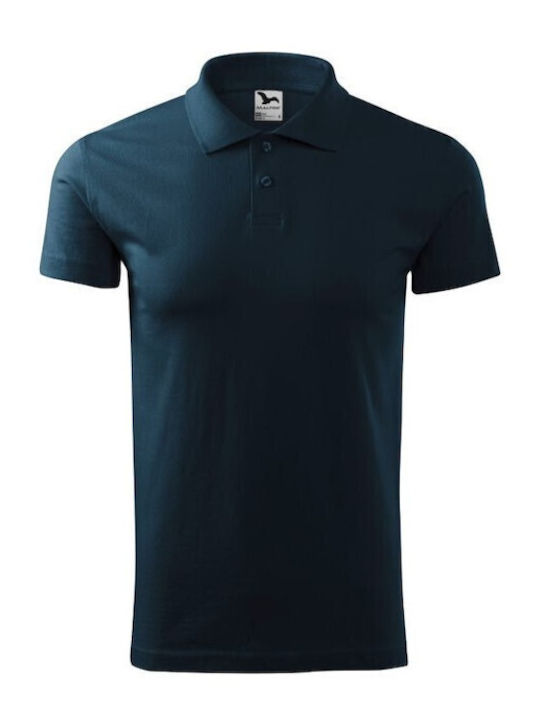 Adler Men's Short Sleeve Promotional T-Shirt Blue