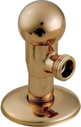 Brass Form 218 Lux Form Oro ½"x½" Вентил / Превключвател на водата Ъгъл 1/2"