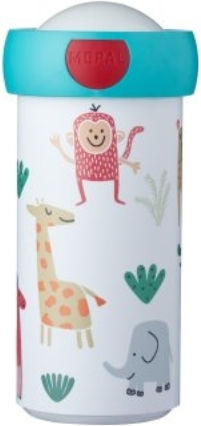 Mepal School Beaker Campus Animal Friend Παιδικό Παγούρι Πλαστικό Γαλάζιο 300ml
