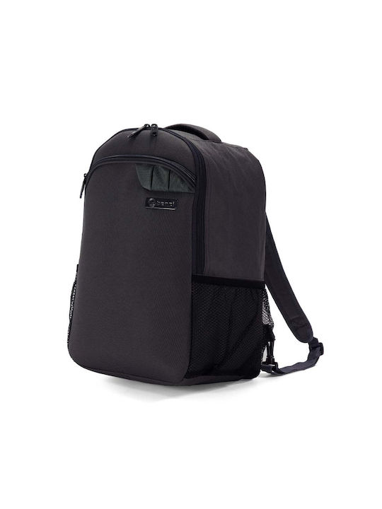 Benzi Men's Fabric Backpack Black