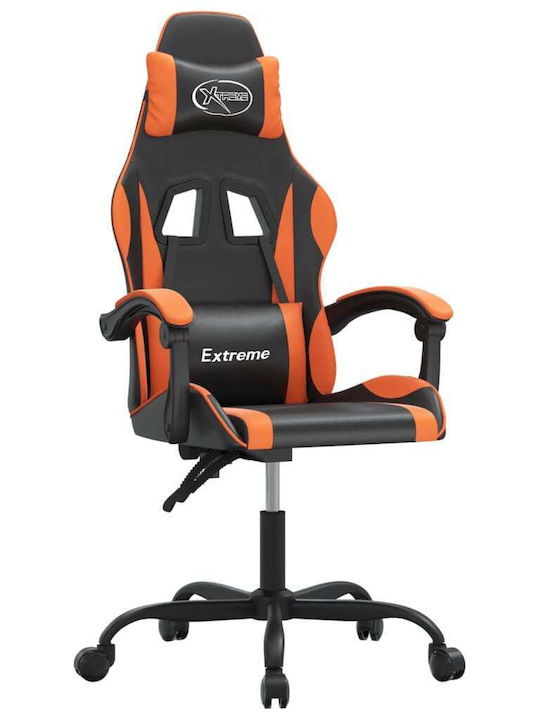 vidaXL 349573 Καρέκλα Gaming Δερματίνης Μαύρη/Π...