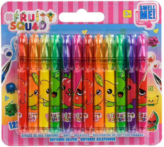 Canenco Fruity Squad Mini Gel Aromatische Zeichenmarker 10mm Set 12Stück