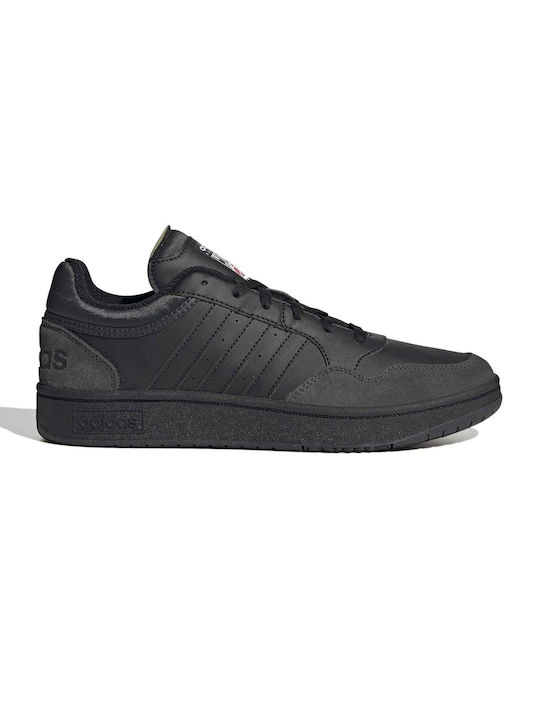 Adidas Hoops 3.0 Herren Sneakers Core Black / Carbon
