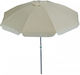 Summer Club Iris Folding Beach Umbrella Diamete...