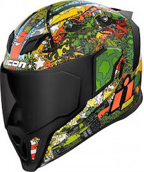 Icon Airflite Gp23 Full Face Helmet with Sun Visor ECE 22.06 1690gr 010115057