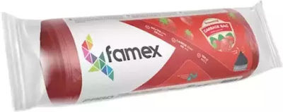 Famex Scented Trash Bags 65x70cm 10pcs Red